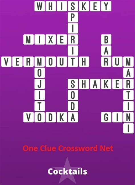 Enter the length or pattern for better results. . Bar mixer crossword clue
